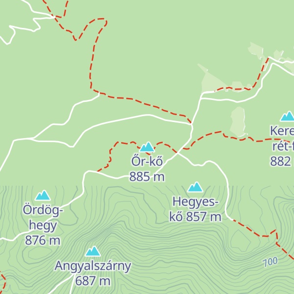 Map of Őr-kő