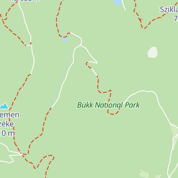 Map of Tölgyes-orom