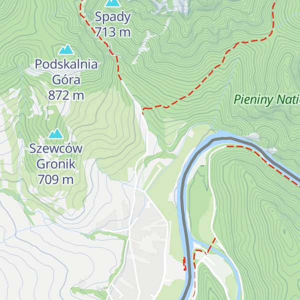 Map of Schronisko PTTK "Trzy Korony"