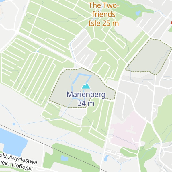 Map of Marienberg