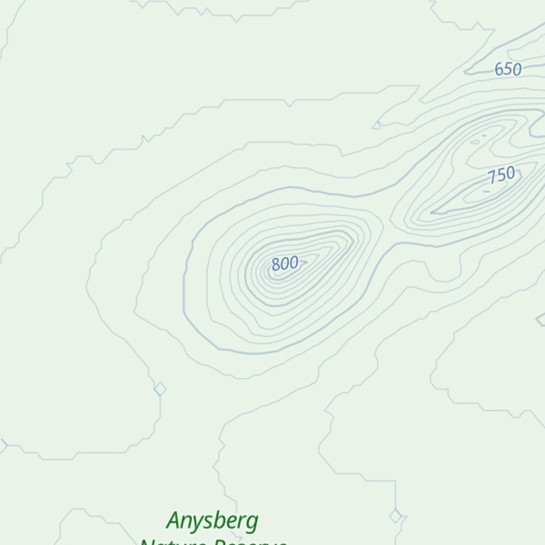 Map of Spitskop