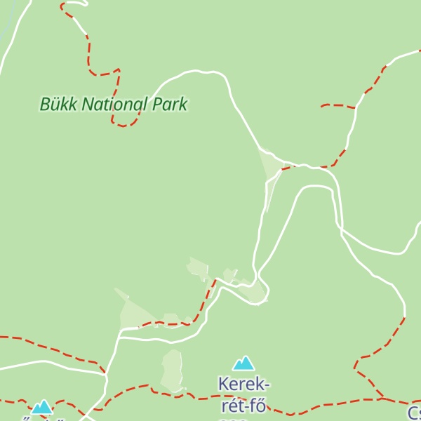 Map of Küllő-hegy