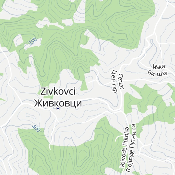 Map of Cerovita