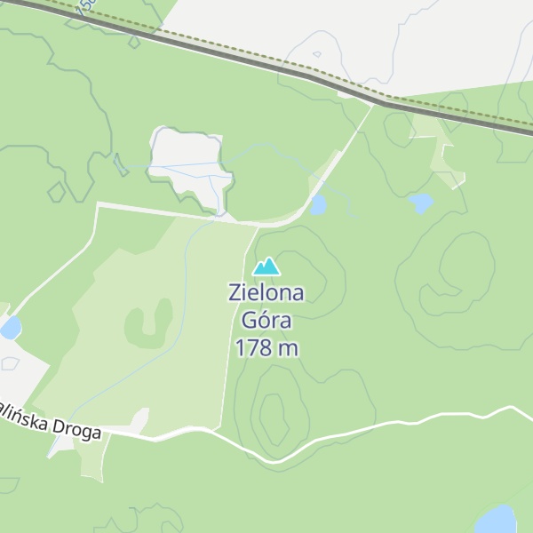 Map of Zielona Góra