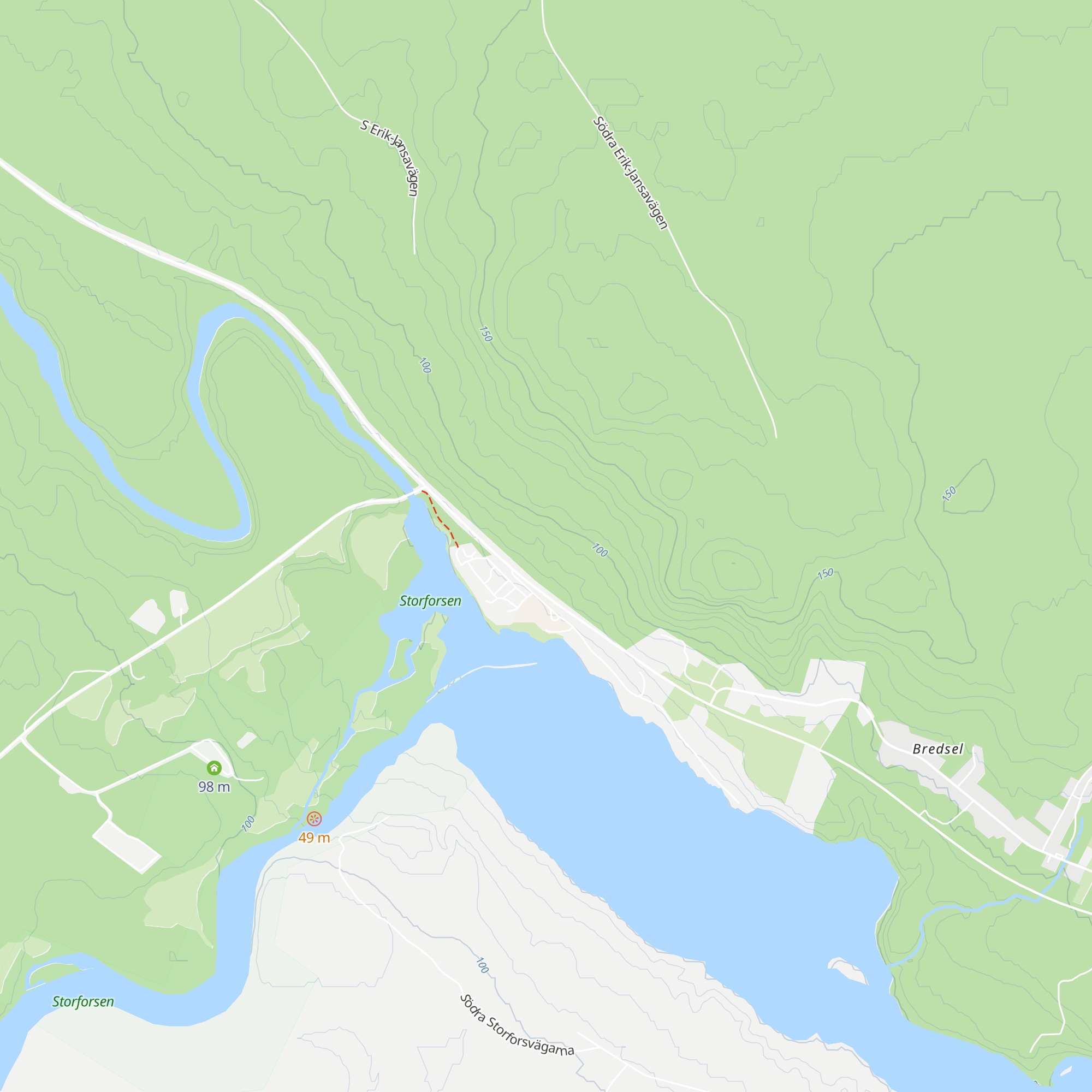 Fredriks Stuga map