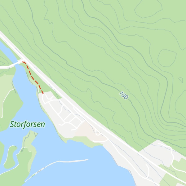Map of Fredriks Stuga