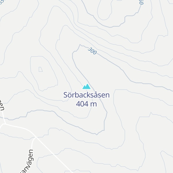 Map of Sörbacksåsen