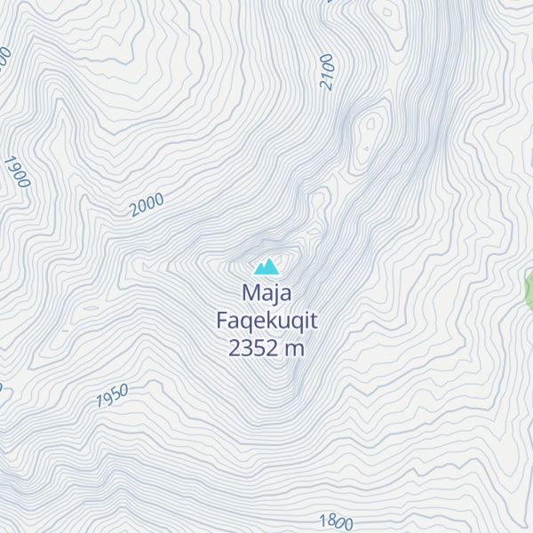 Map of Maja Faqekuqit
