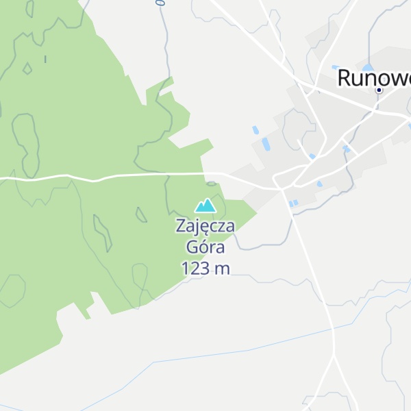 Map of Zajęcza Góra