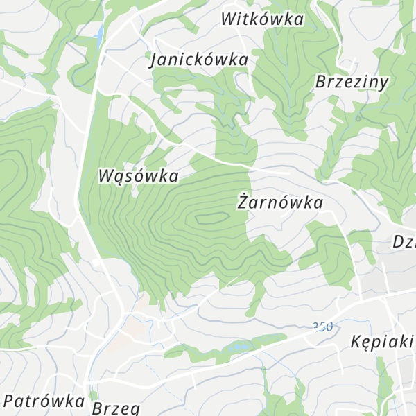 Map of Żarnówka