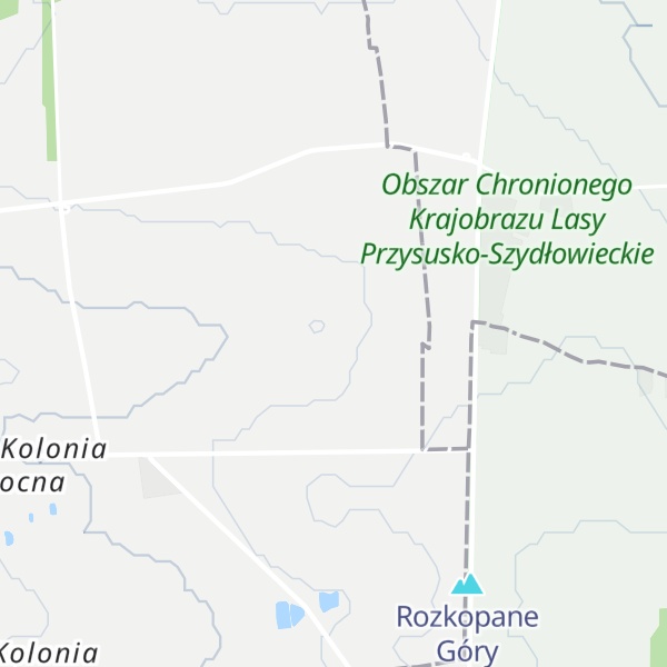 Map of Pani Góra