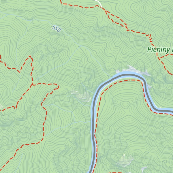 Map of Legarkowe Skałki