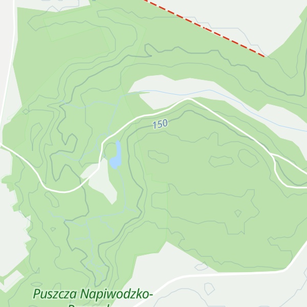 Map of Łyński Młyn