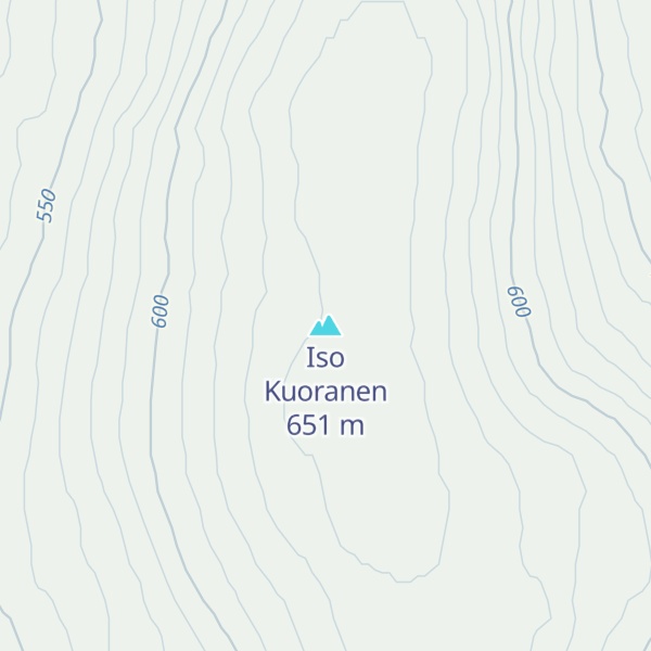 Map of Iso Kuoranen