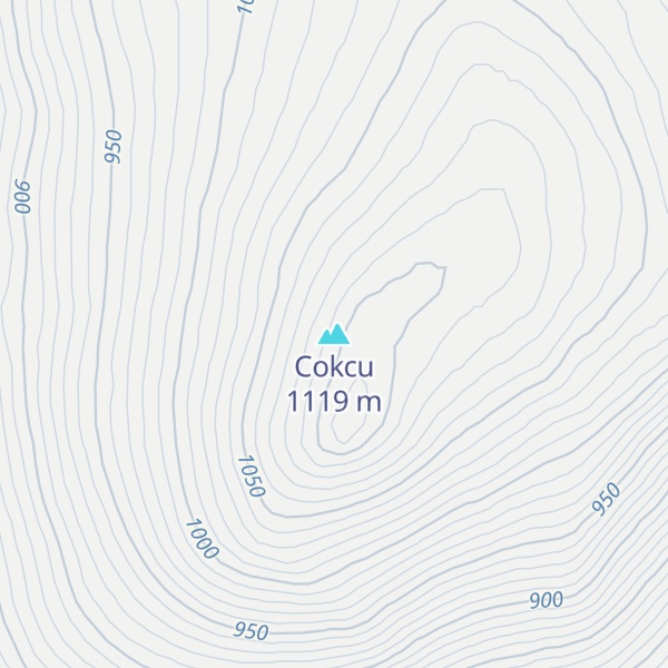 Map of Cokcu