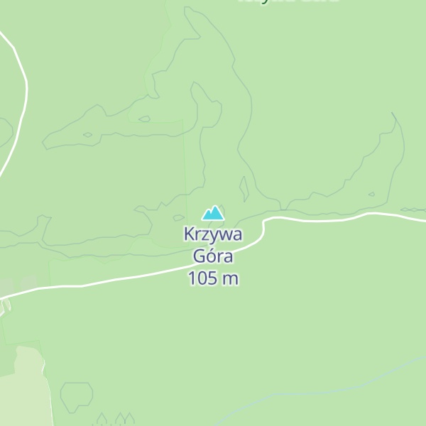 Map of Krzywa Góra