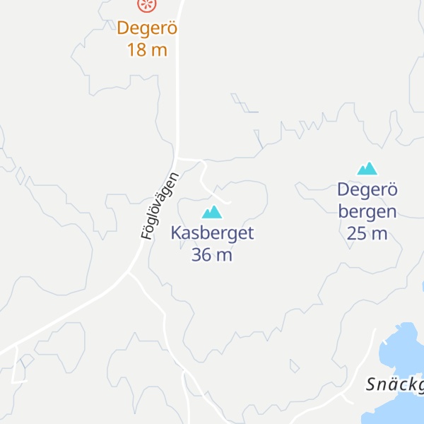 Map of Kasberget