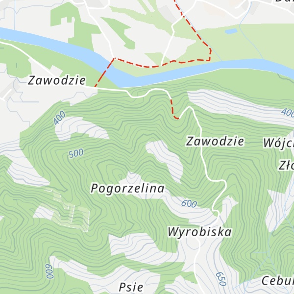 Map of Chata Miłośliwka