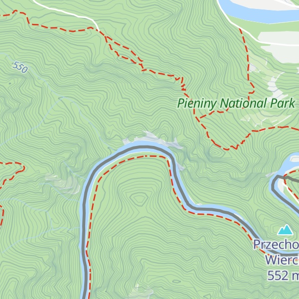 Map of Wilcza Skała