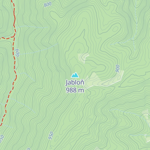 Map of Jabloň