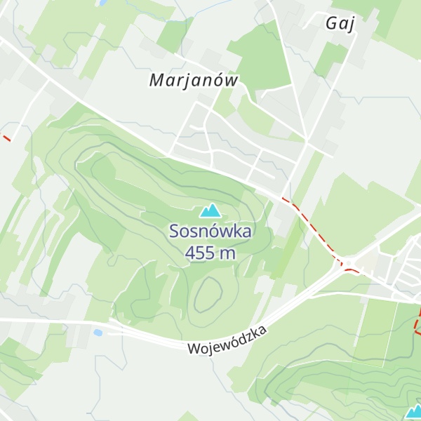Map of Sosnówka
