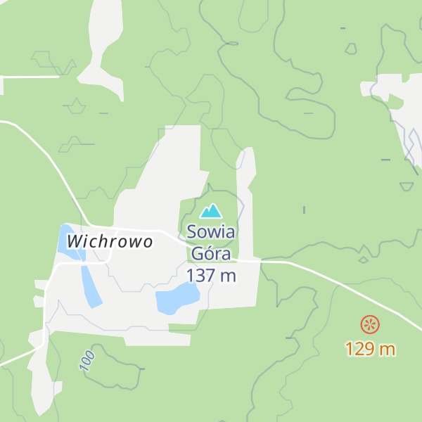 Map of Sowia Góra