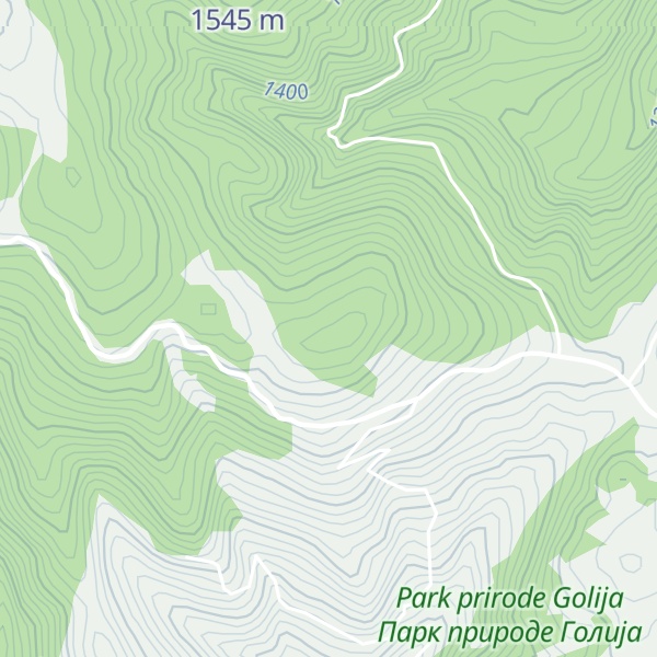 Map of Pogledala