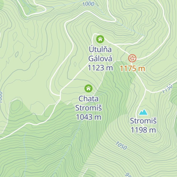 Map of Chata Stromíš