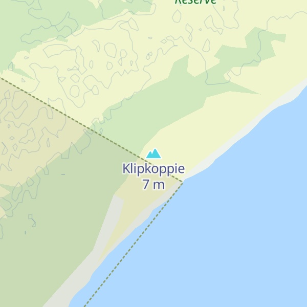 Map of Klipkoppie