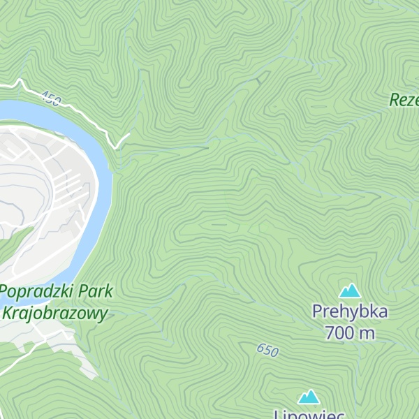 Map of Wyśnia Góra