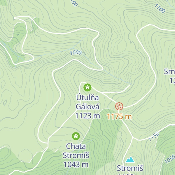 Map of Útulňa Gálová