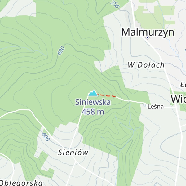 Map of Siniewska