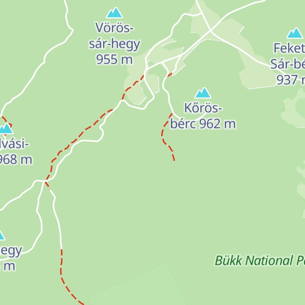 Map of Kőris-hegy