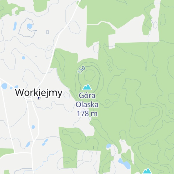 Map of Góra Olaska