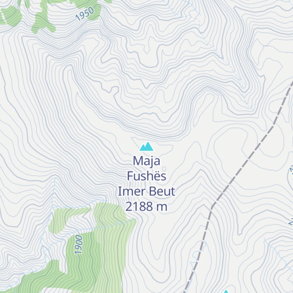 Map of Maja Fushës Imer Beut