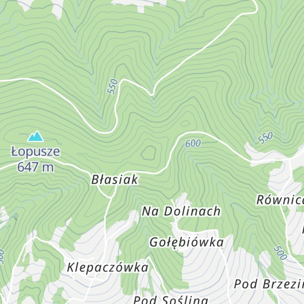 Map of Łopusze Zachodnie