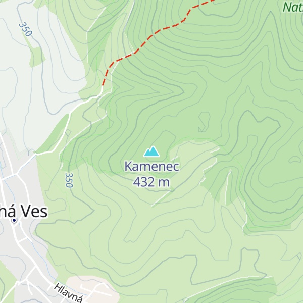 Map of Kamenec
