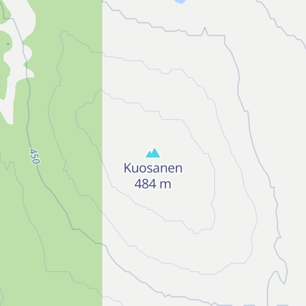 Map of Kuosanen