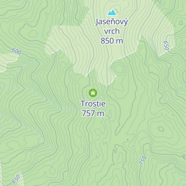 Map of Trostie