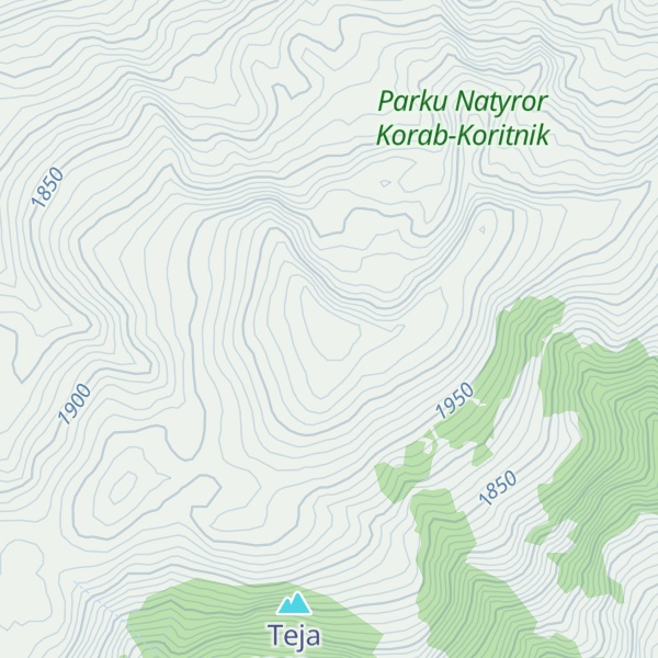 Map of Mali i Kolesjanit