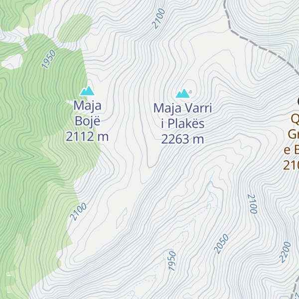 Map of Maja Prishtokollit