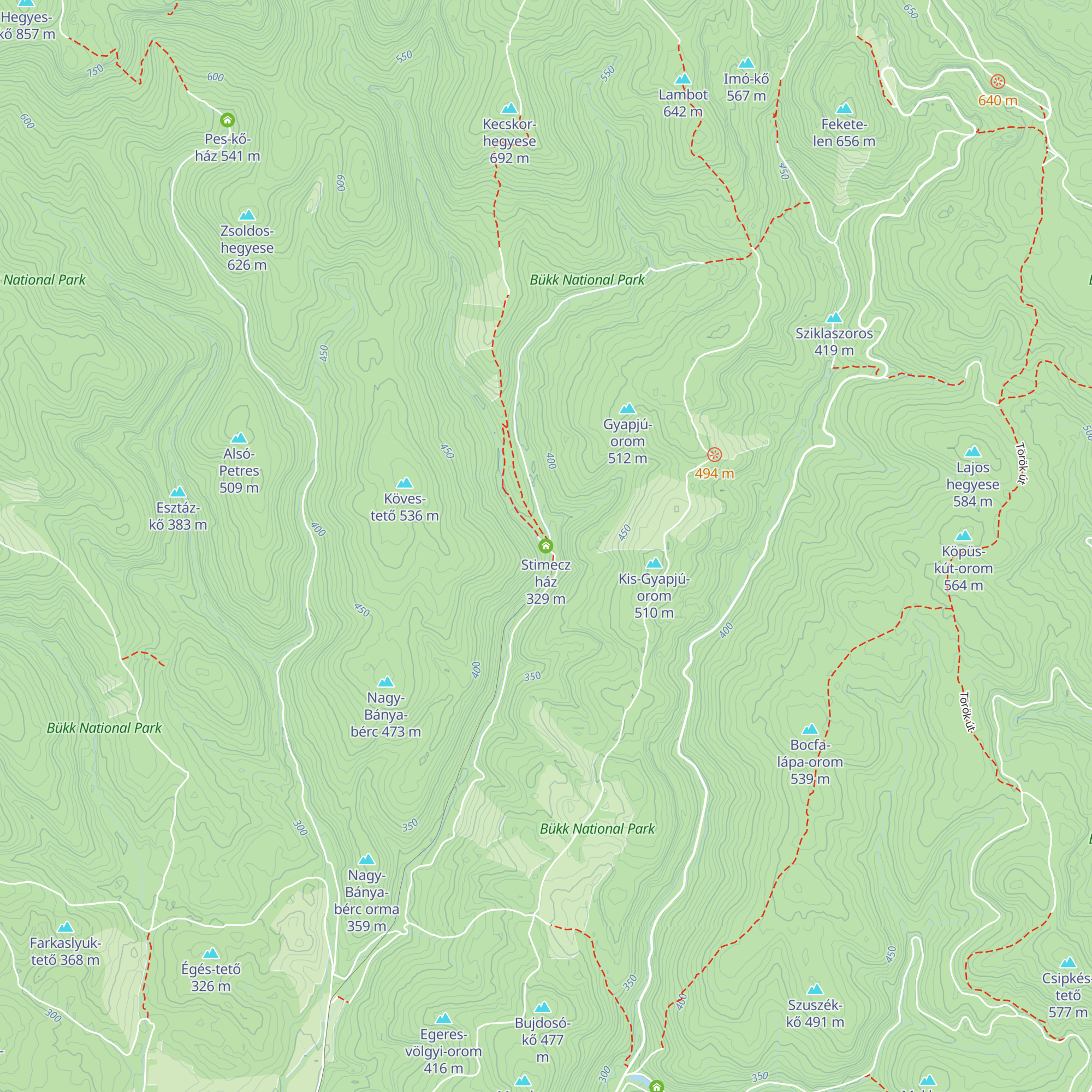 Stimecz ház map