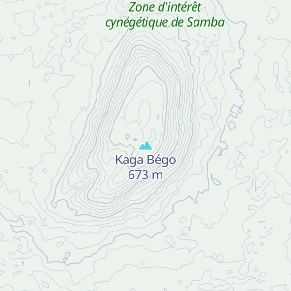 Map of Kaga Bégo
