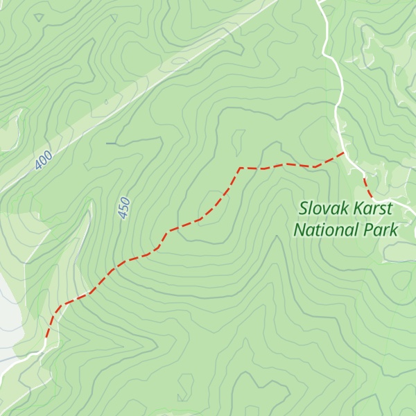 Map of Viničný vrch