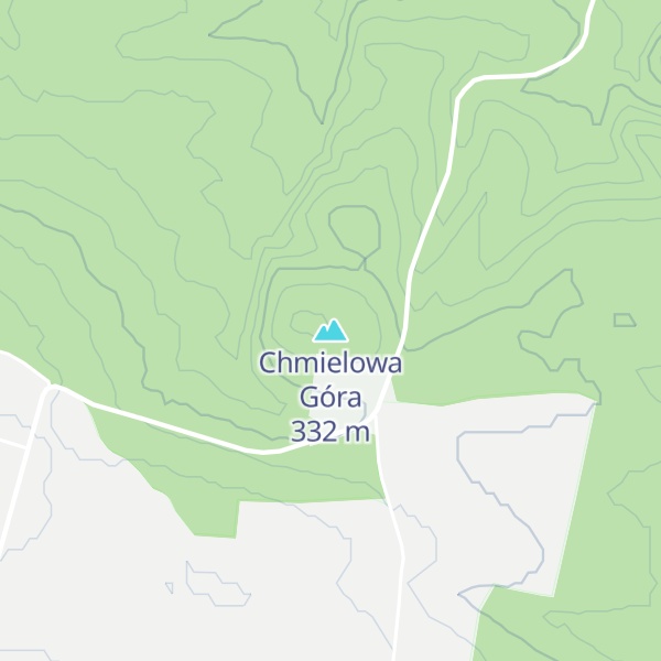 Map of Chmielowa Góra