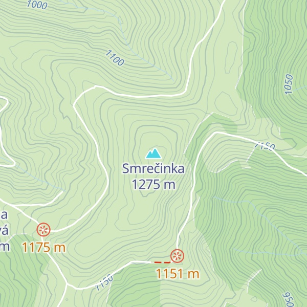Map of Smrečinka