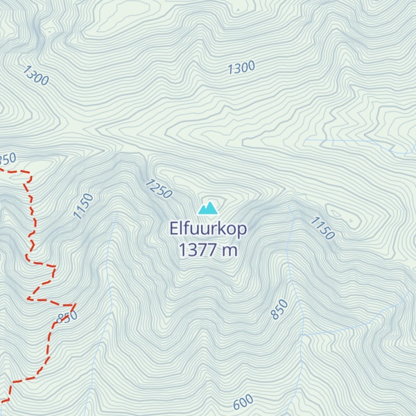 Map of Elfuurkop