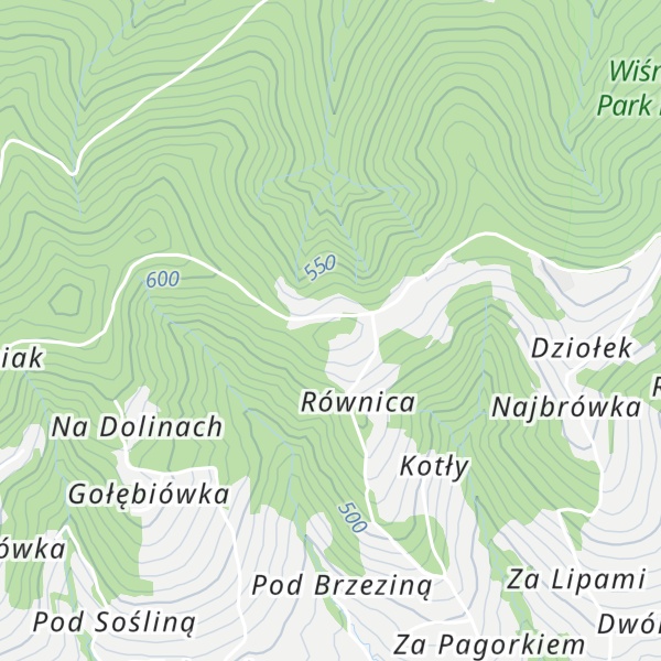 Map of Łopusze Środkowe (Górki)