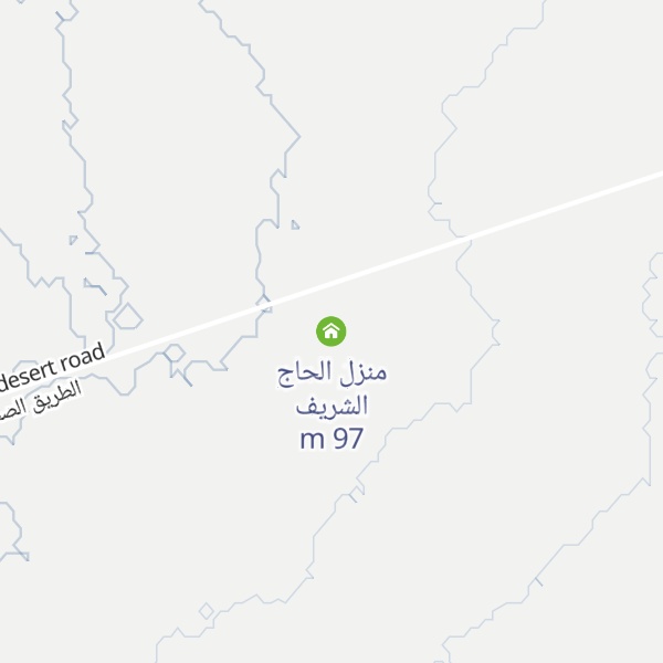 Map of منزل الحاج الشريف