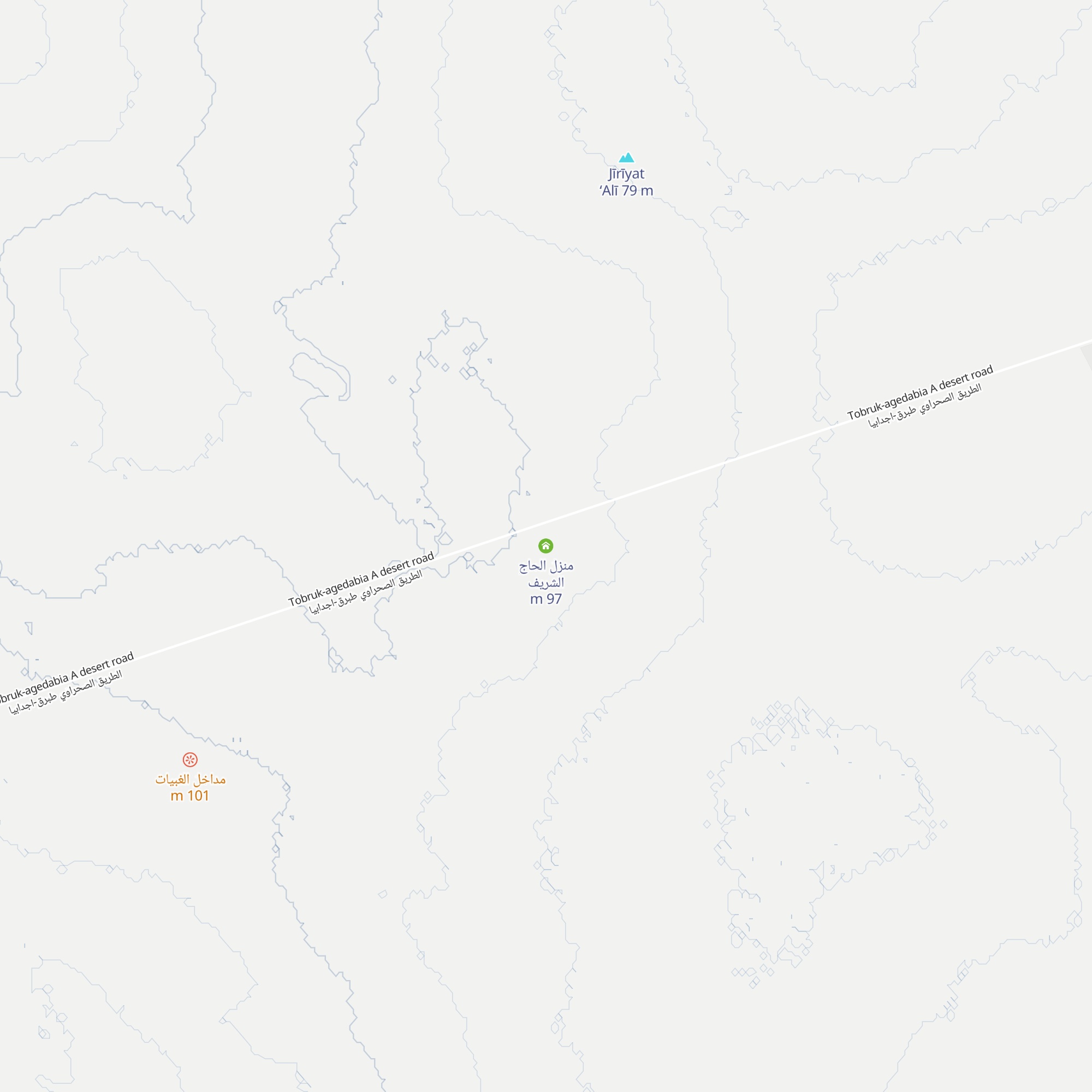 منزل الحاج الشريف map